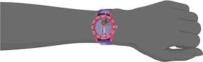 img 1 attached to 🏻 Disney Kids' W001956 Doc McStuffins Analog Quartz Purple Watch - Playful Timepiece for Little Ones