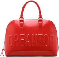 👜 stylish fashion shoulder satchel handbags & wallets for women with dreamtop totes logo
