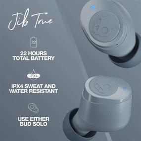 img 2 attached to 🎧 Беспроводные наушники Skullcandy Jib True - Chill Grey: Наслаждайтесь музыкой без проводов в любое время