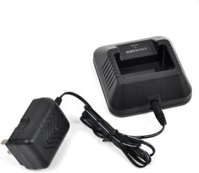 img 3 attached to 💻 Desktop Charger Base for Baofeng UV-5R Series Two-Way Radios – UV-5RA, UV-5RB, UV-5RC, UV-5RD, UV-5RE, UV-5Replus