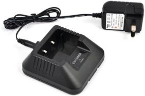 img 4 attached to 💻 Desktop Charger Base for Baofeng UV-5R Series Two-Way Radios – UV-5RA, UV-5RB, UV-5RC, UV-5RD, UV-5RE, UV-5Replus