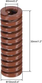 img 2 attached to Uxcell Spiral Stamping Compression Spring Power Transmission Products for Springs