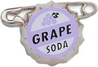 🎈 disney pin 79373 - disney-pixar's up ellie badge - grape soda, purple & white, 1x4x3 logo