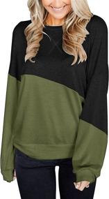 img 4 attached to Dbtanjy Womens Pullover Sweatshirts X Large Outdoor Recreation and Climbing