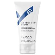 lycon spa ingrown x it cream logo