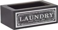 lakeside collection farmhouse laundry softener dispenser cover: elevate your laundry experience with good clean fun! logo