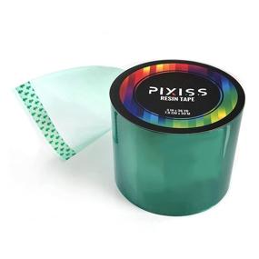 img 4 attached to 🔒 Epoxy Resin Tape with Silicone Adhesive - Pixiss Mold Release Tape - Polyester Construction Tape for Resin, Epoxy Resin Molding Tape - High Temperature Resistance Easy Peeling