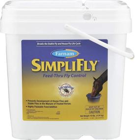 img 3 attached to 🐴 SimpliFly Feed-Thru Fly Control for Horses - Disrupts and Halts the Fly Life Cycle 10 lbs