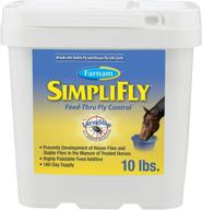 🐴 simplifly feed-thru fly control for horses - disrupts and halts the fly life cycle 10 lbs logo