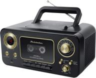 🎵 studebaker sb2135bg portable stereo cd player: all-in-one music system with am/fm radio, cassette player/recorder in black gold logo