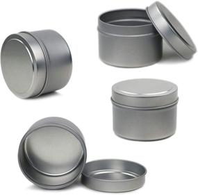 img 3 attached to 🕯️ EricX Light Candle Tin: 24-Piece Set, 4 oz for Candle Making - High-Quality Metal Containers