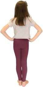 img 1 attached to 👖 Cotton Long Leggings for Girls - Vivians Fashions Girls' Clothing and Leggings