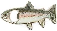 🐟 tinksky rainbow trout fish shape stainless steel bottle opener fridge magnet - 2 in 1 логотип