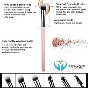 img 1 attached to 💄 Ultimate Eyeshadow and Eyeliner Kit: Essential Blending and Detailing Tool