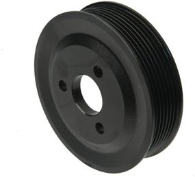 img 2 attached to Comparing URO Parts 32427553955PRM Power Steering Pump Pulley: Aluminum vs Plastic OEM
