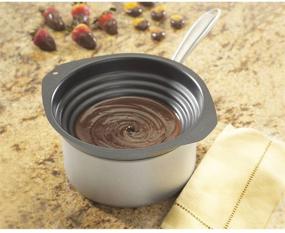 img 2 attached to 🍲 Nordic Ware Universal 8-Cup Double Boiler: Ideal for 2 to 4 Quart Sauce Pans