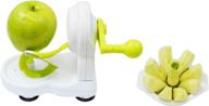 🍎 southern homewares apple pear potato peeler machine - peel fruit vegetables, core & wedge - kitchen utensil for efficient peeling logo