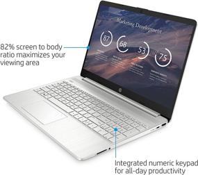 img 1 attached to 2021 HP 15 15.6-inch FHD Laptop, Hexa-Core AMD Ryzen 5 5500U up to 4.0GHz (Surpassing i5-10500H), 8GB DDR4 RAM, 256GB PCIe SSD, AC WiFi, Bluetooth 5, Type-C, Webcam, Windows 10, 64GB Flash Drive