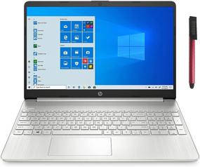 img 4 attached to 2021 HP 15 15.6-inch FHD Laptop, Hexa-Core AMD Ryzen 5 5500U up to 4.0GHz (Surpassing i5-10500H), 8GB DDR4 RAM, 256GB PCIe SSD, AC WiFi, Bluetooth 5, Type-C, Webcam, Windows 10, 64GB Flash Drive