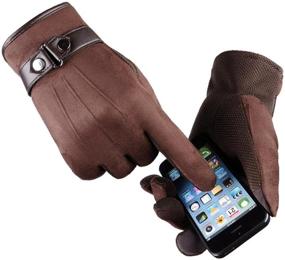 img 2 attached to Tomily Touchscreen Outdoor Cycling Men's Gloves & Mittens with Texting Feature