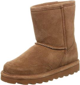 img 4 attached to 🐻 Черные юношеские ботинки BEARPAW Brady с улучшенной поисковой оптимизацией