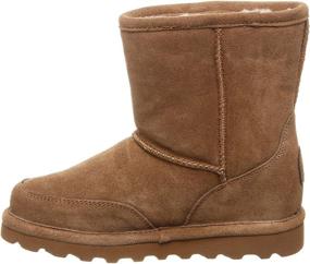 img 1 attached to 🐻 Черные юношеские ботинки BEARPAW Brady с улучшенной поисковой оптимизацией