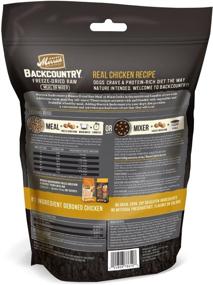 img 3 attached to Merrick Backcountry Freeze-Dried Raw Chicken Recipe for Adult Dogs - Grain-Free Meal or Mixer, 12.5 Oz