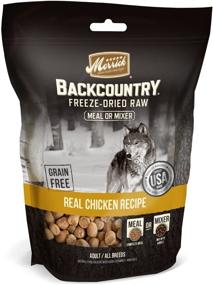 img 4 attached to Merrick Backcountry Freeze-Dried Raw Chicken Recipe for Adult Dogs - Grain-Free Meal or Mixer, 12.5 Oz