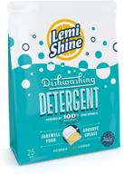 lemi shine dishwashing detergent extracts household supplies logo