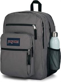 img 3 attached to JanSport Big Student Graphite Grey Backpacks in Casual Daypacks