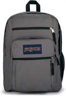 jansport big student graphite grey backpacks in casual daypacks logo