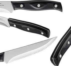 img 2 attached to Steak Knives MITUER Premium Stainless