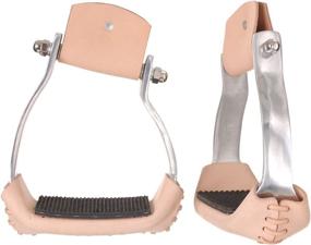 img 1 attached to Tough Aluminum Angled Stirrups Silver