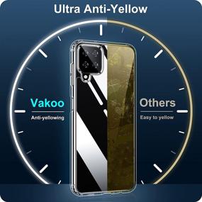 img 3 attached to 📱 Vakoo Clear Slim Silicone Shockproof Case for Samsung Galaxy A12 - Transparent (6.5 Inch)