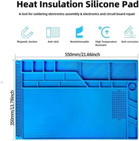 img 2 attached to ⚡️ Magni-Sil Soldering Silicone: Unrivaled Magnetism and Resistance for Electronics