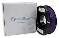 makeshaper filament spool 1 75 purple logo