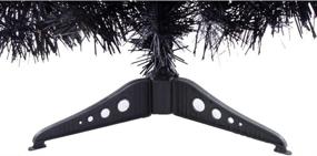 img 1 attached to 🎄 HunJay Christmas Tree 3Ft/90cm: Artificial Pine tree for Xmas Party & Home Decor"