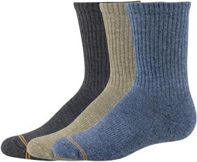 img 2 attached to Top-Quality Gold Toe Boys Bomber Crew Socks - Pack of 3 Pairs