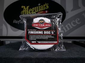 img 2 attached to 🚗 Enhance Your Vehicle's Finish with Meguiar's DMF5 DA 5" Microfiber Finishing Discs - 2 Pack