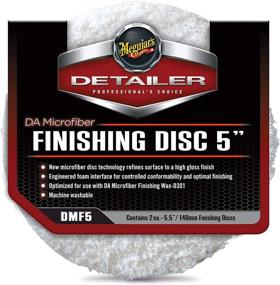 img 4 attached to 🚗 Enhance Your Vehicle's Finish with Meguiar's DMF5 DA 5" Microfiber Finishing Discs - 2 Pack