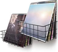 🎶 premium vinyl record storage rack set: effortless installation & display of 50 single records - ultimate wall mount album holder for your valuable vinyl collection logo