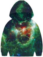 coiknavs galaxy sweatshirts: stylish boys' pullover hoodies in fashion hoodies & sweatshirts logo