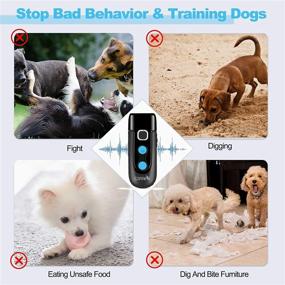 img 3 attached to Rechargeable Ultrasonic Dog Barking Deterrent Devices - Effective Bark Control - Safe Sonic Repellents & Whistle - Anti Dog Behavior Training Control Tools