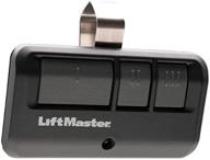 🔑 liftmaster 893lm dark gray remote control: enhanced 3-button garage door opener logo