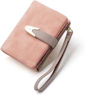 👛 topkull compact bifold wristlet wallets for women - handbags & wallets combo logo