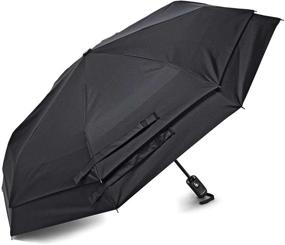img 4 attached to 🌂 Samsonite Windguard Auto Close Black: The Ultimate Windproof Umbrella for All-Weather Protection