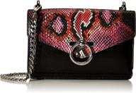 rebecca minkoff jean crossbody pink logo