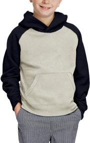 img 4 attached to Makkrom Tie Dye Hoodies Sweatshirts Pockets Boys' Clothing in Fashion Hoodies & Sweatshirts