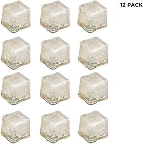 img 3 attached to 12 Pack of Multi-Color LED Ice 🧊 Cubes with Changing Lights, On/Off Switch - Bulk Option