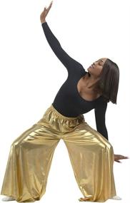 img 2 attached to 👖 Danzcue Celebrate Your Spirit with Women's Palazzo Pants: Stylish and Comfortable!